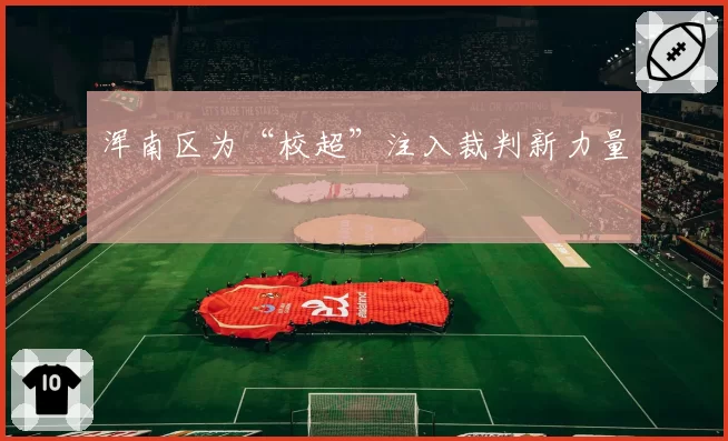 浑南区为“校超”注入裁判新力量